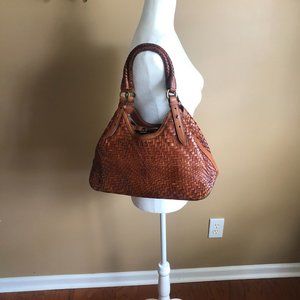Cole Haan Genevieve Woven Leather Women's Shoulder Bag